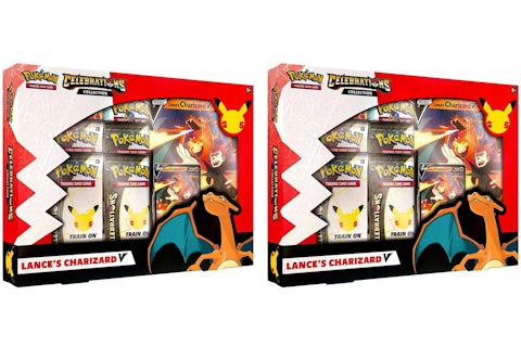 Pokmon TCG 25th Anniversary Celebrations V Box Lances Charizard V 2x Lot - US Pokmon TCG 25th Anniversary Celebrations V Box Lances Charizard V 2x Lot - US