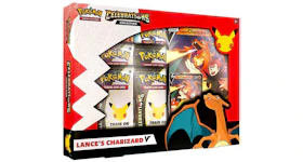 Pokémon TCG 25th Anniversary Celebrations V Box Lances Charizard V