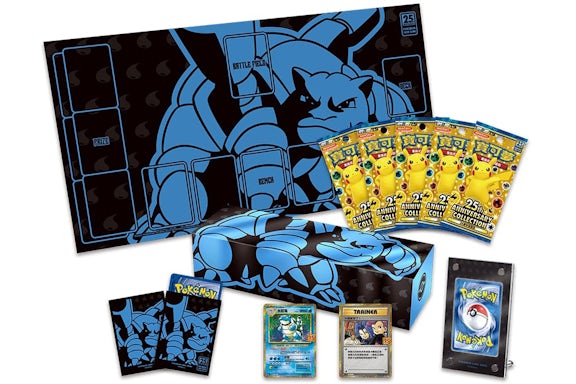 Pokémon TCG 25th Anniversary Collection Blastoise Box (Traditional Chinese)