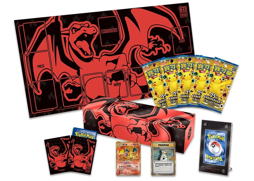 Pokémon TCG 25th Anniversary Collection Charizard Box (Traditional Chinese)