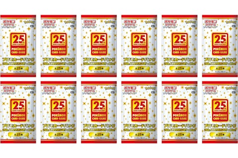 Pokmon TCG 25th Anniversary Collection Promo Pack 12x Lot (Japanese) - GB Pokmon TCG 25th Anniversary Collection Promo Pack 12x Lot (Japanese) - GB