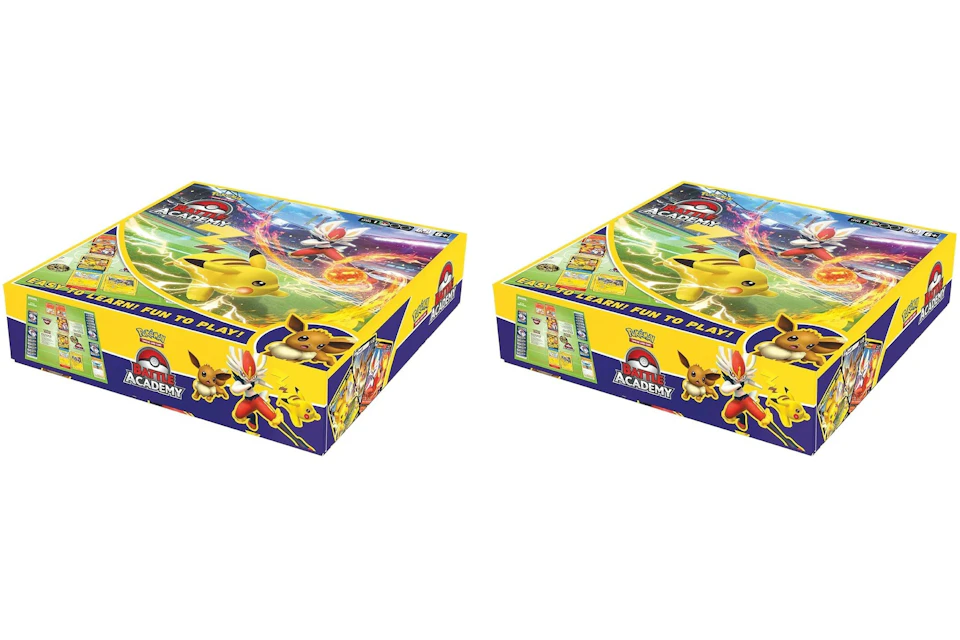 Pokémon TCG Battle Academy Box (2022) 2x Lot