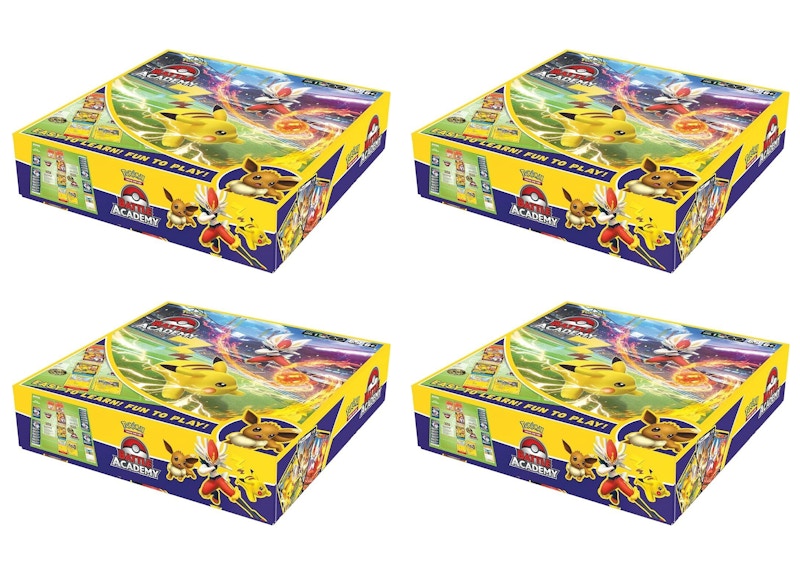 Pokémon TCG Battle Academy Box (2022) 4x Lot - US