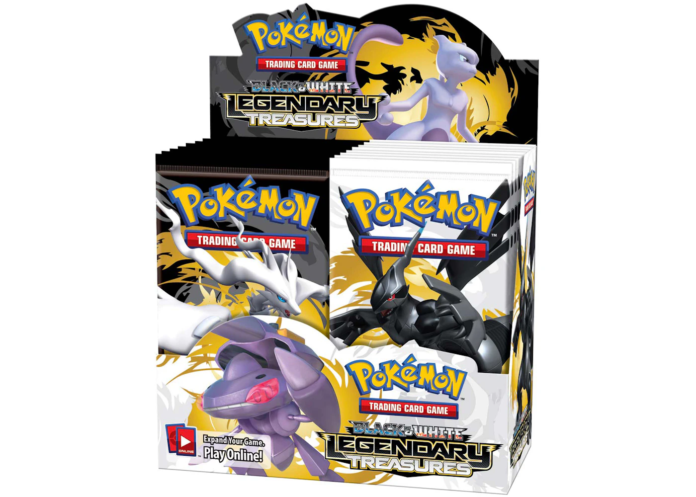 Intensief In tegenspraak kin Pokémon TCG Black & White Legendary Treasures Booster Box - US