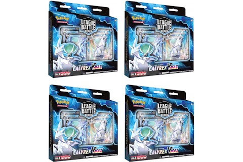 Pokmon TCG Calyrex VMAX Ice Rider League Battle Deck 4x Lot - US Pokmon TCG Calyrex VMAX Ice Rider League Battle Deck 4x Lot - US
