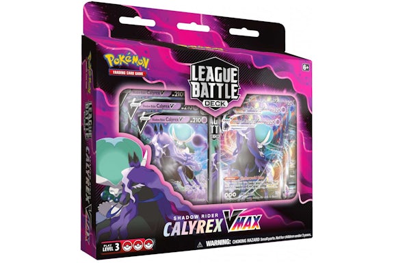 Pokémon TCG Calyrex VMAX Shadow Rider League Battle Deck