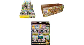 Pokemon TCG Eevee Heroes Booster Box/Eeveelutions/VMAX Special Set 3x Bundle