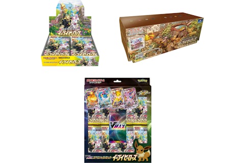 Pokemon TCG Eevee Heroes Booster Box/Eeveelutions/VMAX Special Set 3x Bundle - US Pokemon TCG Eevee Heroes Booster Box/Eeveelutions/VMAX Special Set 3x Bundle - US