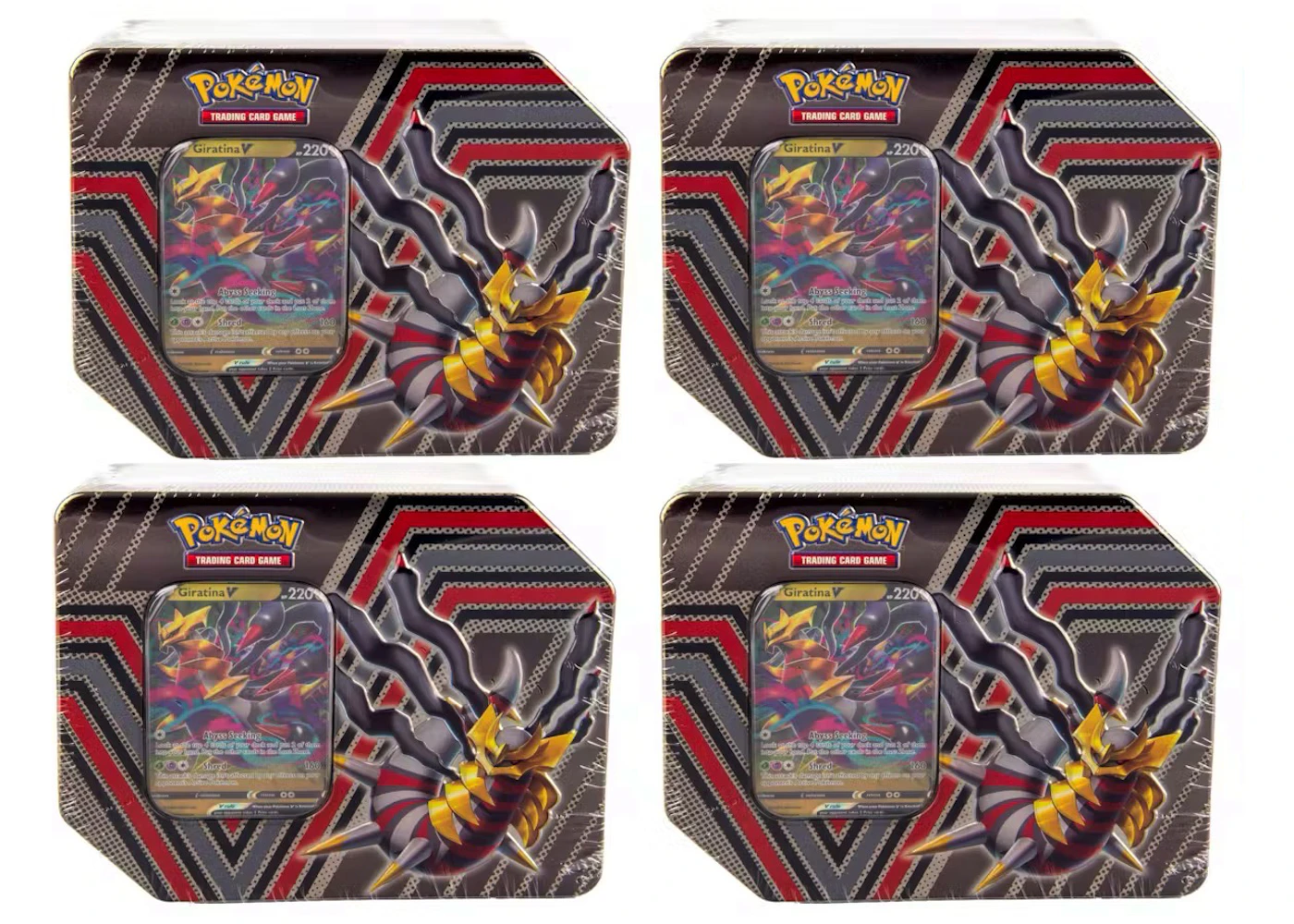 Pokmon TCG Hidden Potential Tin Giratina V 4x Lot - US Pokmon TCG Hidden Potential Tin Giratina V 4x Lot - US