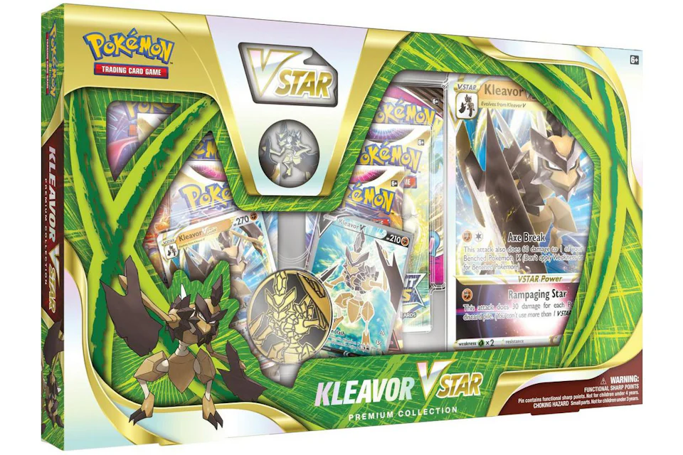 Pokémon TCG Kleavor VSTAR Premium Collection Box