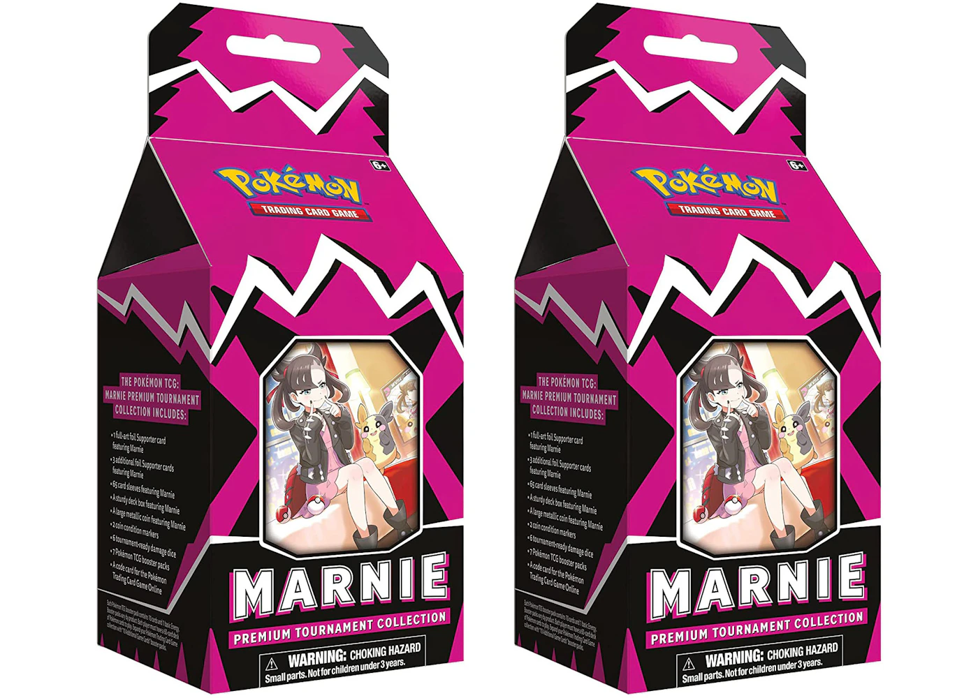 Pokmon TCG Marnie Premium Tournament Collection Box 2x Lot - US Pokmon TCG Marnie Premium Tournament Collection Box 2x Lot - US