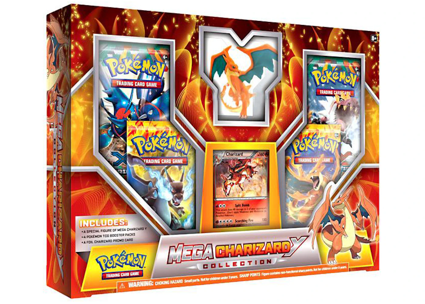 Pokmon TCG Mega Charizard Y Collection Box - US Pokmon TCG Mega Charizard Y Collection Box - US