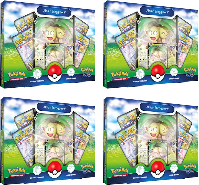Pokemon GO Alolan Exeggutor V Collection Box