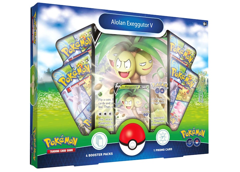 Pokémon TCG Pokémon GO Alolan Exeggutor V Collection Box