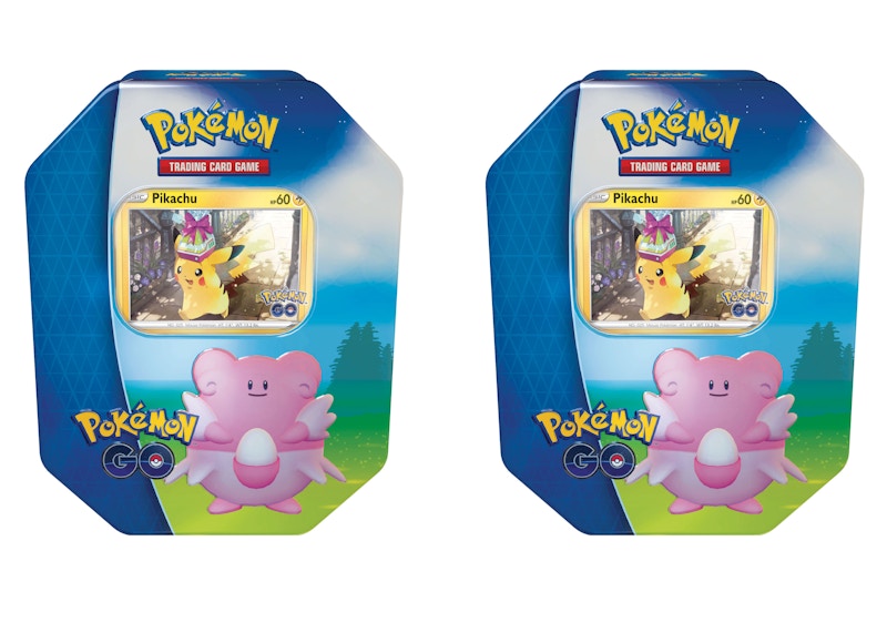 Pokémon TCG Pokémon GO Blissey Gift Tin 2x Lot US