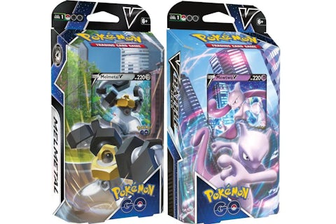 Pokmon TCG Pokmon GO Mewtwo V & Melmetal V Battle Deck 2x Bundle - US Pokmon TCG Pokmon GO Mewtwo V & Melmetal V Battle Deck 2x Bundle - US