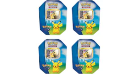 Pokémon TCG Pokémon GO Pikachu Gift Tin 4x Lot