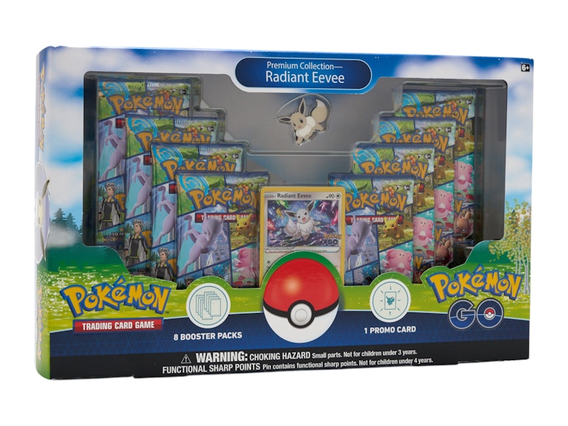 サマーセール ミニグランド バンドル TCG Pokémon Pokémon US - Box Collection Premium Eevee Radiant GO Box+デッキ+パック