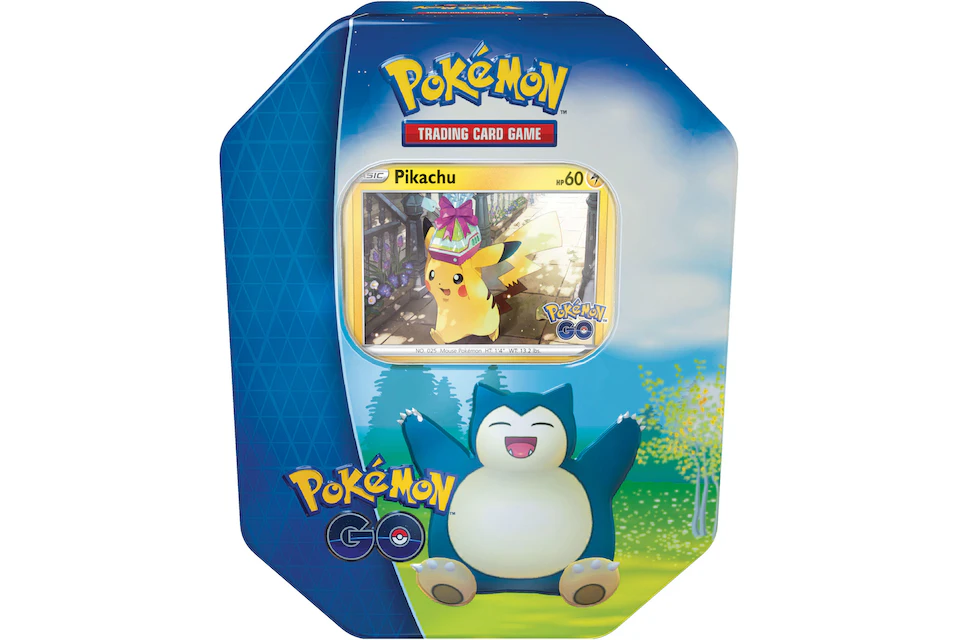 Pokémon TCG Pokémon GO Snorlax Gift Tin