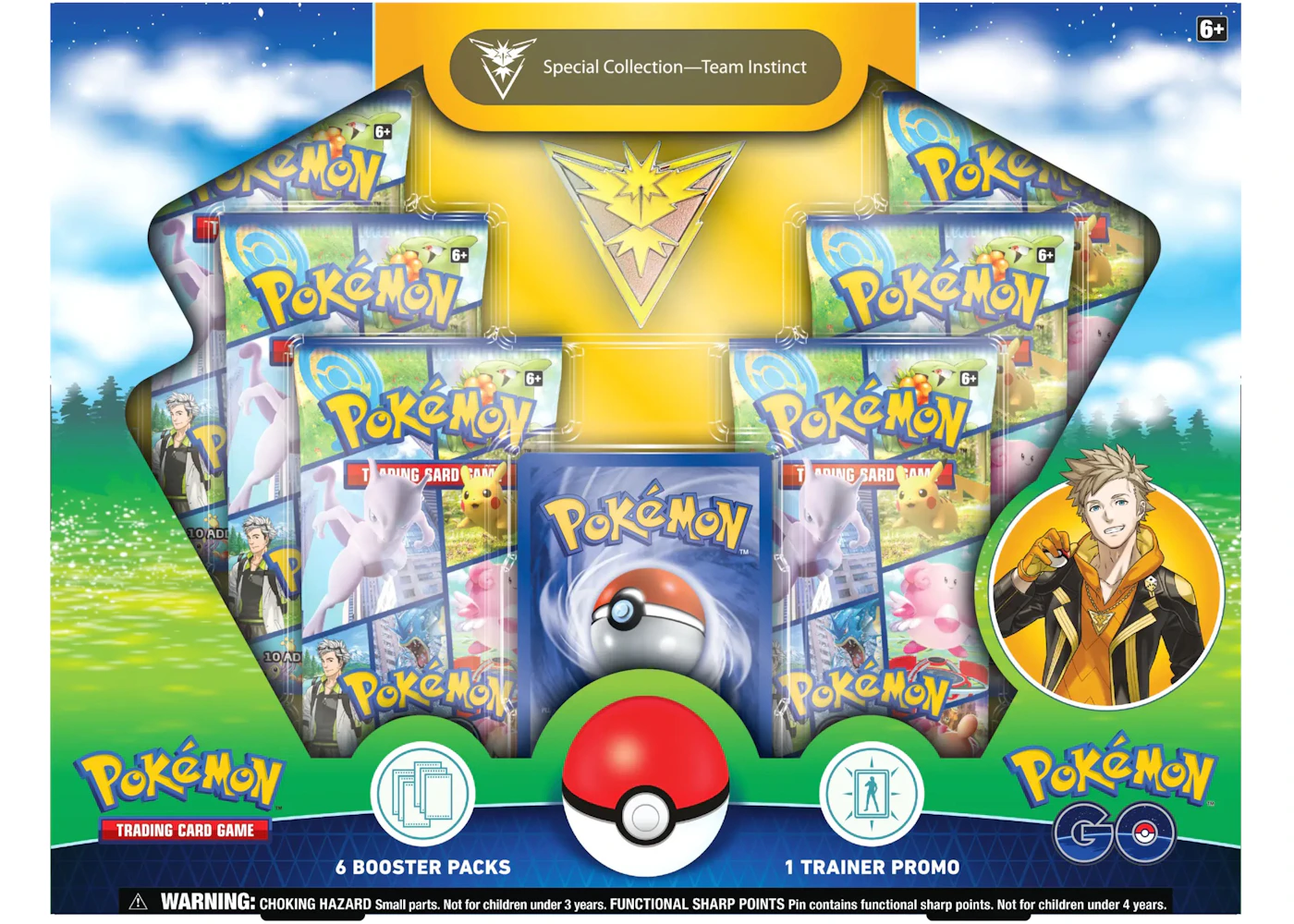 Pokemon Tcg Pokemon Go Special Collection Team Instinct Box Pokemon Tcg Pokemon Go Special Collection Team Instinct Box