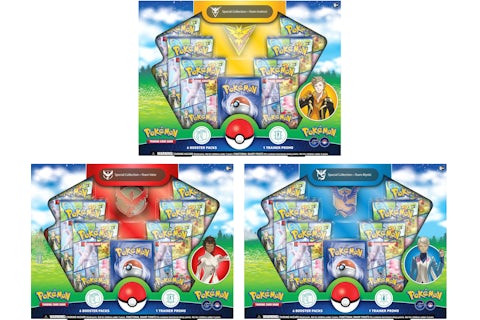 Pokmon TCG Pokmon GO Special Collection Team Instinct/Team Mystic/Team Valor Box 3x Bundle - US Pokmon TCG Pokmon GO Special Collection Team Instinct/Team Mystic/Team Valor Box 3x Bundle - US