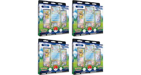Pokémon TCG Pokémon GO Squirtle Pin Collection 4x Lot
