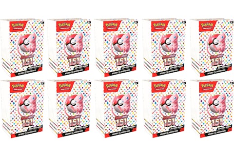 Pokmon TCG Scarlet & Violet 151 6pk Booster Bundle 10x Lot - US Pokmon TCG Scarlet & Violet 151 6pk Booster Bundle 10x Lot - US