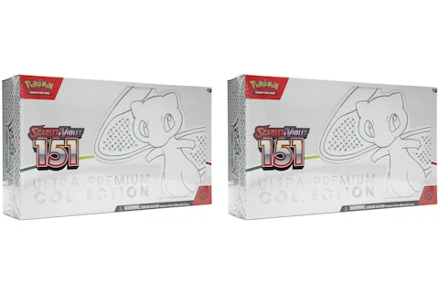 Pokmon TCG Scarlet & Violet 151 Ultra Premium Collection 2x Lot - US Pokmon TCG Scarlet & Violet 151 Ultra Premium Collection 2x Lot - US