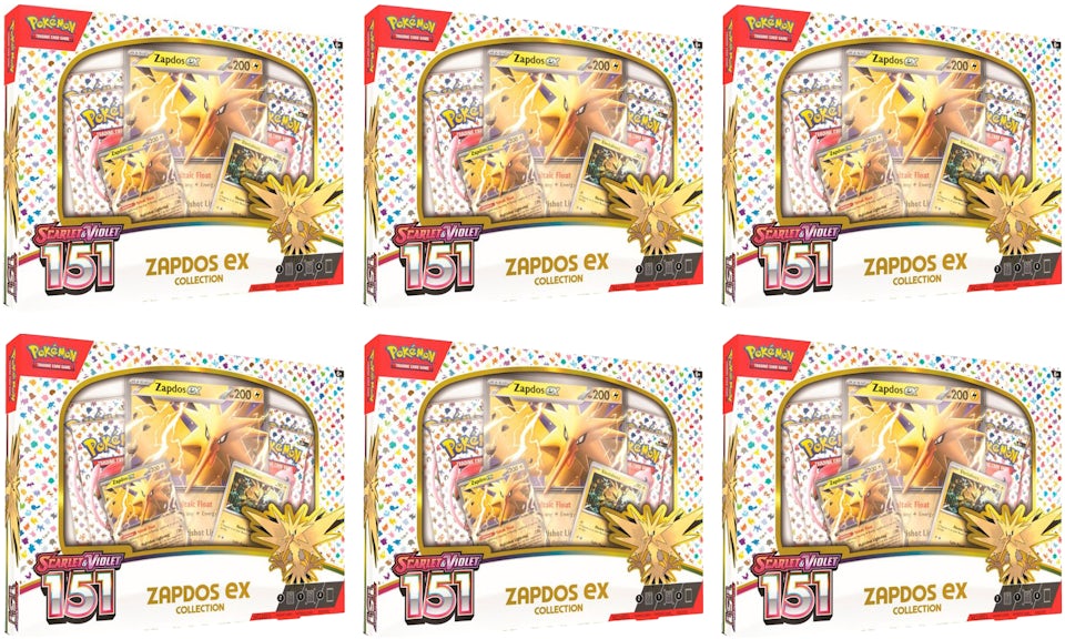Pokemon Scarlet & Violet 151 Zapdos EX Box – Papajay Cards