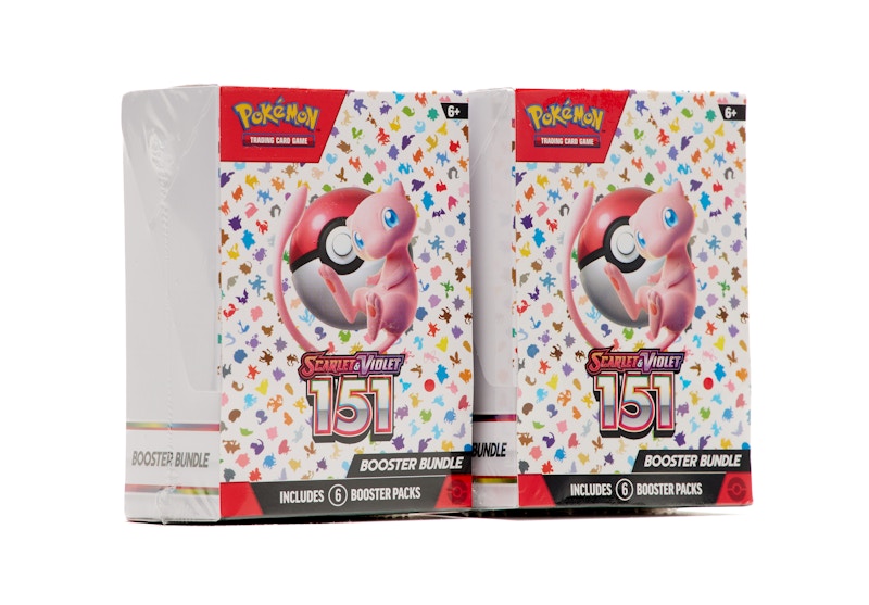 Pokémon TCG Scarlet & Violet 151 6pk Booster Bundle 2x Lot - US
