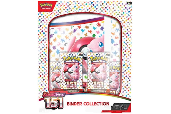 Collection de classeurs Écarlate et Violet 151 du JCC Pokémon