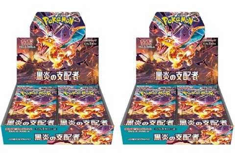 Pokmon TCG Scarlet & Violet Expansion Pack Ruler of the Black Flame Booster Box (Japanese) 2x Lot - US Pokmon TCG Scarlet & Violet Expansion Pack Ruler of the Black Flame Booster Box (Japanese) 2x Lot - US