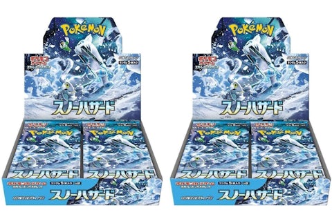 Pokmon TCG Scarlet & Violet Expansion Pack Snow Hazard Booster Box (Japanese) 2x Lot - US Pokmon TCG Scarlet & Violet Expansion Pack Snow Hazard Booster Box (Japanese) 2x Lot - US