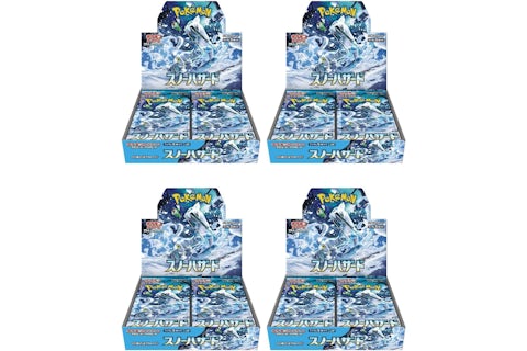 Pokmon TCG Scarlet & Violet Expansion Pack Snow Hazard Booster Box ( Japanese) 4x Lot - US Pokmon TCG Scarlet & Violet Expansion Pack Snow Hazard Booster Box ( Japanese) 4x Lot - US