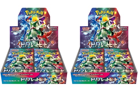 Pokmon TCG Scarlet & Violet Expansion Pack Triplet Beat Box (Japanese) 2x Lot - US Pokmon TCG Scarlet & Violet Expansion Pack Triplet Beat Box (Japanese) 2x Lot - US
