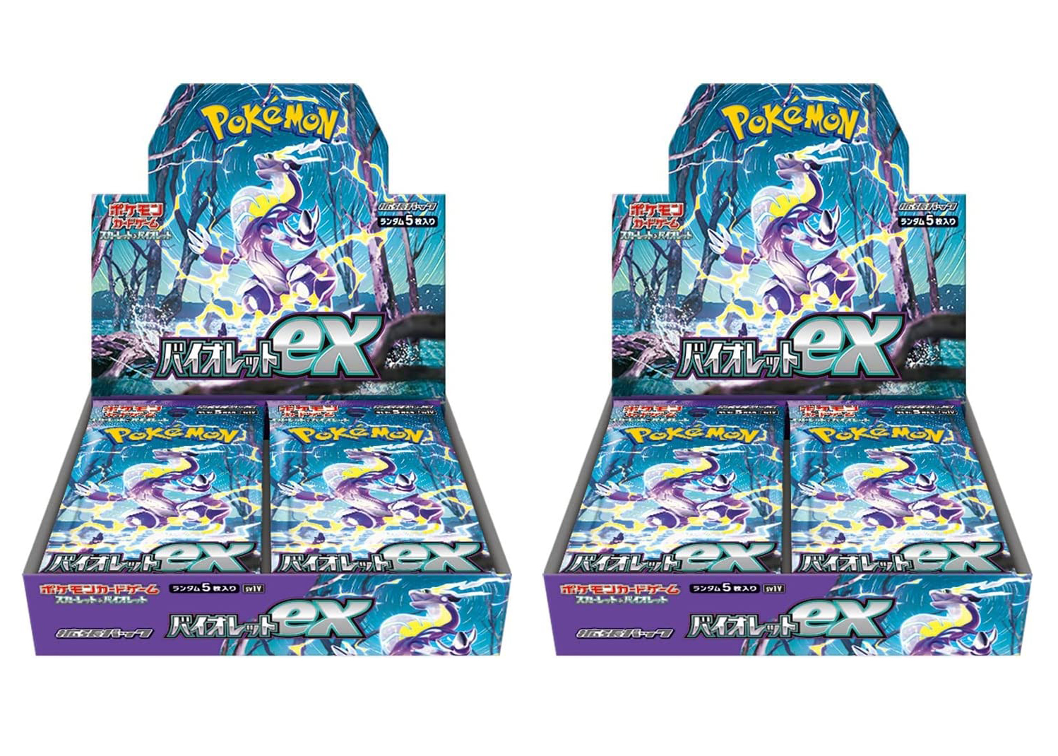 Pokémon TCG Scarlet & Violet Expansion Pack Violet ex Box