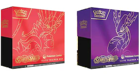 Pokémon TCG Scarlet & Violet Koraidon/Miraidon Pokémon Center Elite Trainer Box 2x Bundle