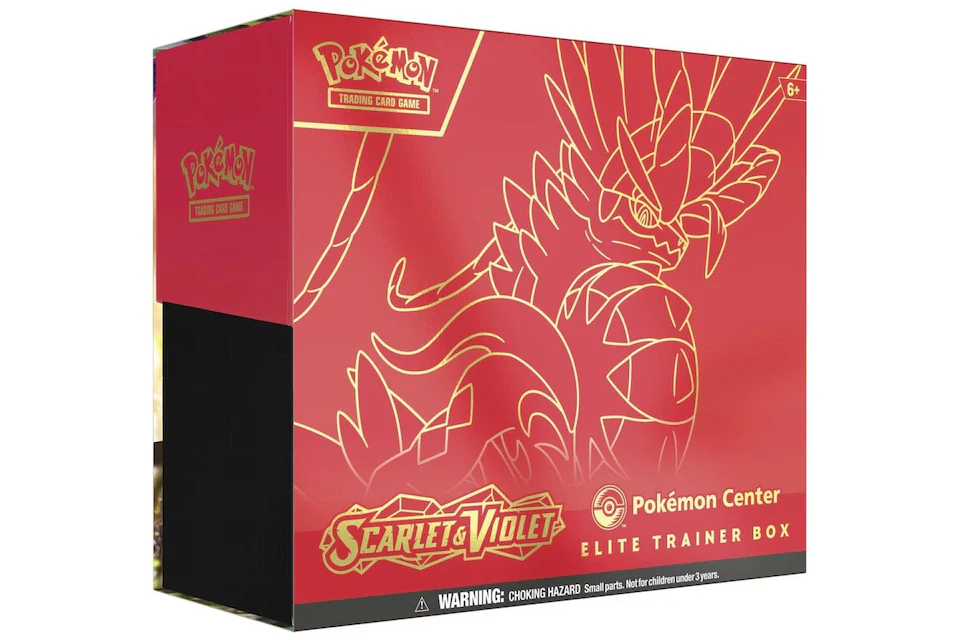 Pokémon TCG Scarlet & Violet Koraidon Pokémon Center Elite Trainer Box