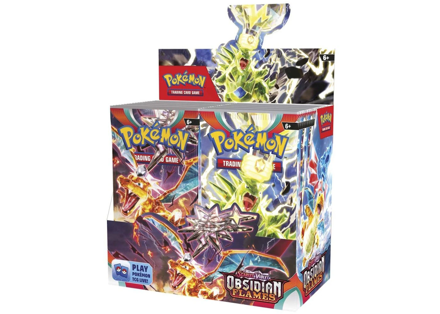 Pokmon TCG Scarlet & Violet Obsidian Flames Booster Box - US Pokmon TCG Scarlet & Violet Obsidian Flames Booster Box - US