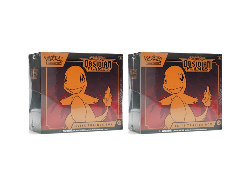 Pokémon TCG Scarlet & Violet Obsidian Flames Elite Trainer Box 2x
