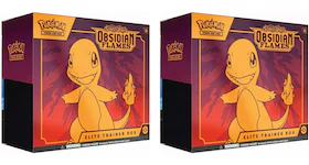 Pokémon TCG Scarlet & Violet Obsidian Flames Elite Trainer Box 2x Lot
