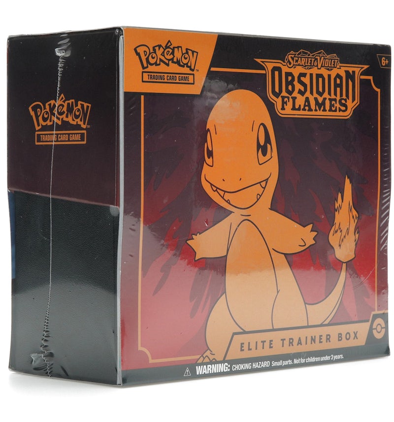 Pokmon TCG Scarlet & Violet Obsidian Flames Elite Trainer Box - US Pokmon TCG Scarlet & Violet Obsidian Flames Elite Trainer Box - US