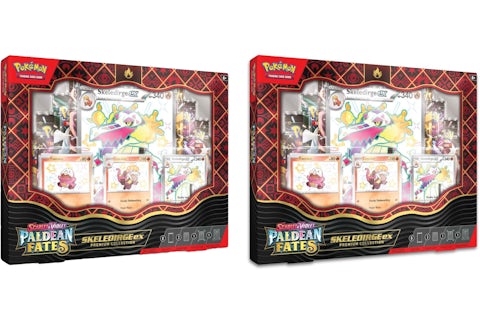 Pokmon TCG Scarlet & Violet Paldean Fates Skeledirge ex Premium Collection 2x Lot - US Pokmon TCG Scarlet & Violet Paldean Fates Skeledirge ex Premium Collection 2x Lot - US