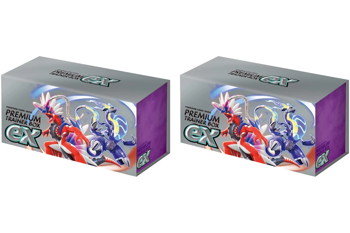 Pokémon TCG Scarlet & Violet Premium Trainer Box ex (Japanese) 2x Lot