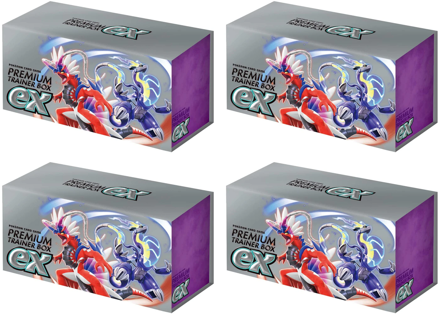 Pokmon TCG Scarlet & Violet Premium Trainer Box ex (Japanese) 4x Lot - US Pokmon TCG Scarlet & Violet Premium Trainer Box ex (Japanese) 4x Lot - US