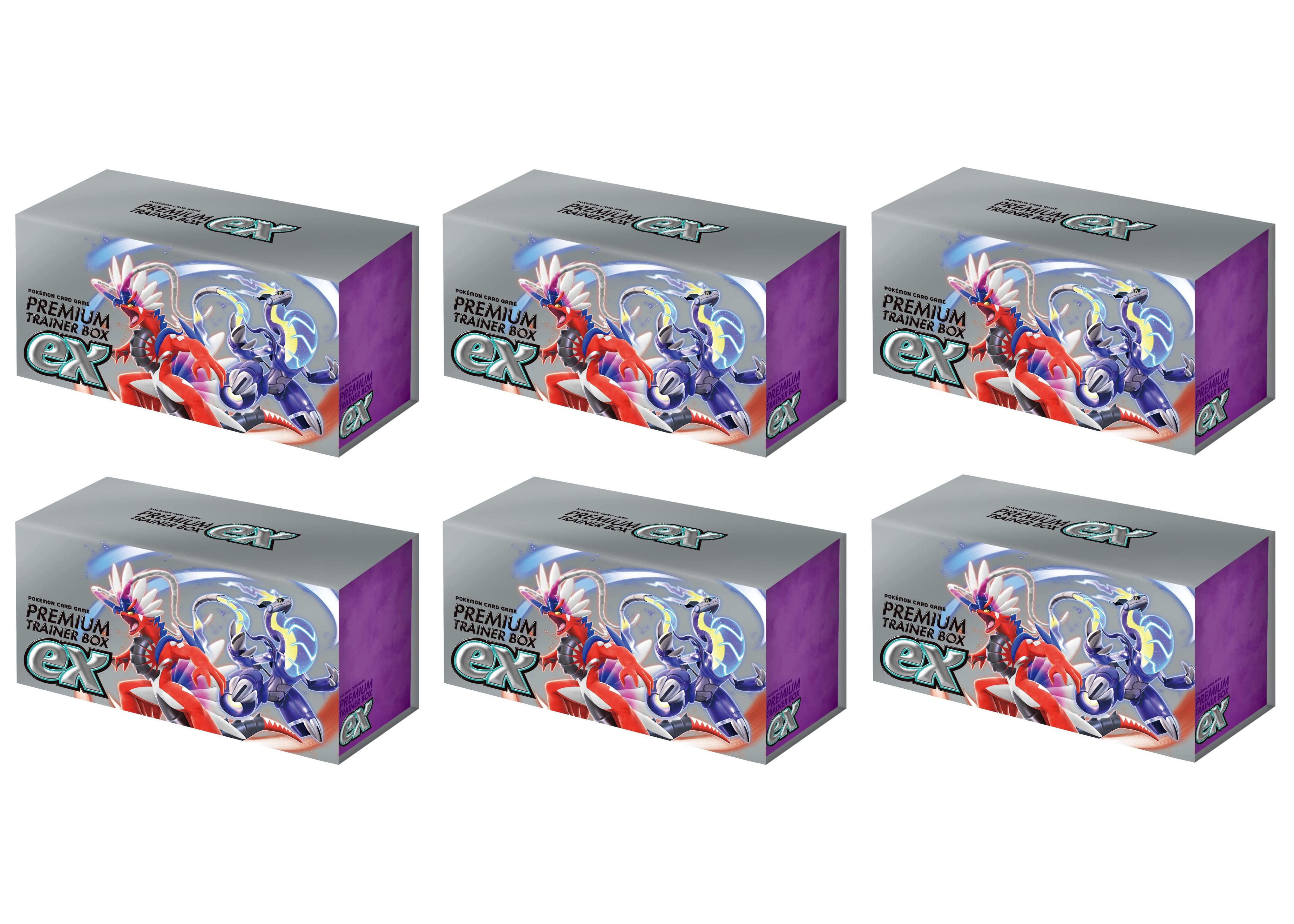 Pokémon TCG Scarlet & Violet Premium Trainer Box ex (Japanese) 6x