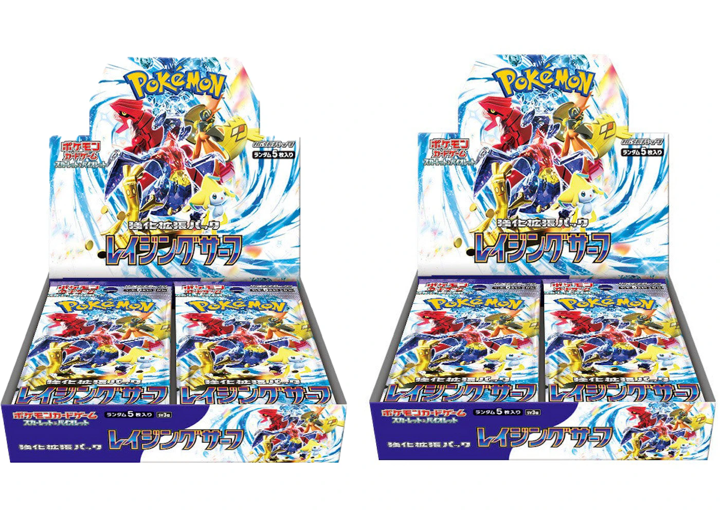 Pokmon TCG Scarlet & Violet Raging Surf Booster Box (Japanese) 2x Lot - US Pokmon TCG Scarlet & Violet Raging Surf Booster Box (Japanese) 2x Lot - US