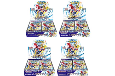 Pokmon TCG Scarlet & Violet Raging Surf Booster Box (Japanese) 4x Lot - US Pokmon TCG Scarlet & Violet Raging Surf Booster Box (Japanese) 4x Lot - US
