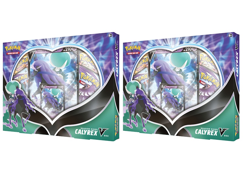 Pokémon TCG Shadow Rider Calyrex V Box 2x Lot - JP