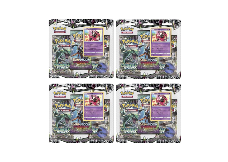 Pokémon TCG Sun & Moon Series 3 Booster Pack 4x Lot - US